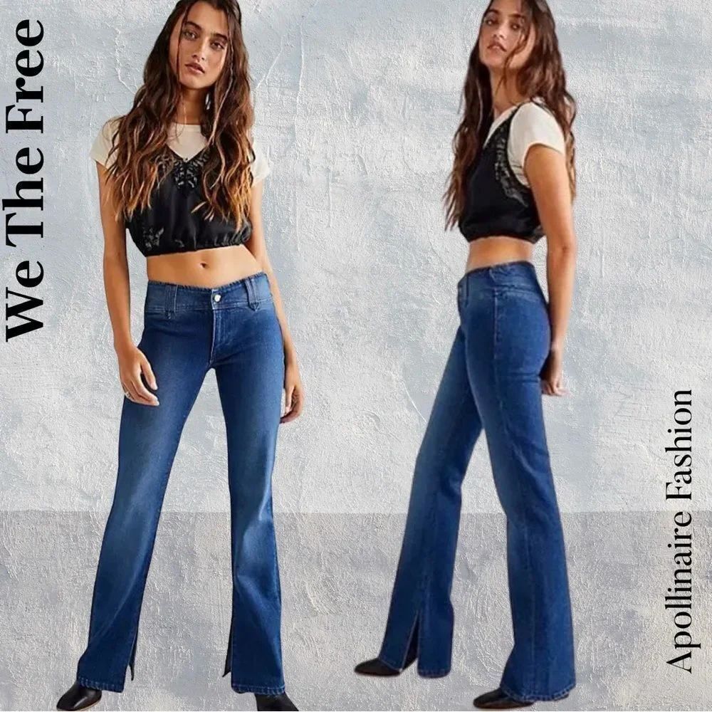 We The Free Stillwater Lowrise Women's Blue Jeans Size 29 NWT